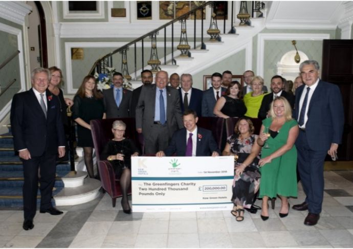 Celebrating Kew Green Hotels’ success in raising an amazing £200,000