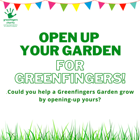 Could you help a Greenfingers Garden Grow by ‘Opening-Up’ yours?