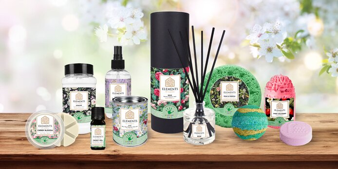 Elements of Fragrance launches new home fragrance range to support the Greenfingers Charity