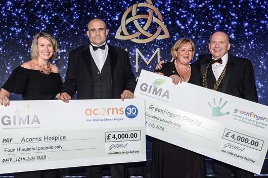 GIMA members raise £4,000 for Greenfingers