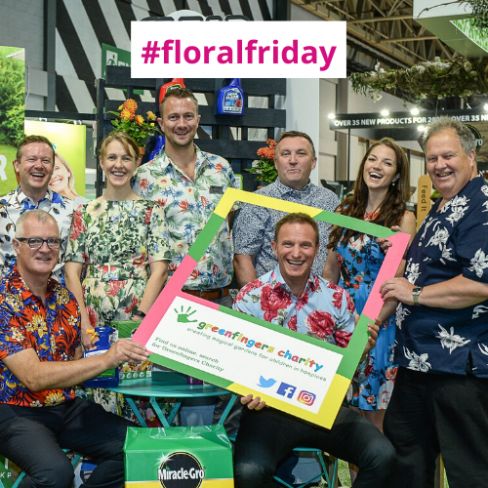 Greenfingers Charity and friends bring a little social media cheer on #floralfriday