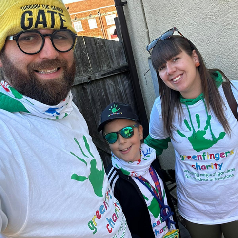 Lincolnshire boy raises £1,000 by walking 8 miles for Greenfingers Charity despite personal challeng