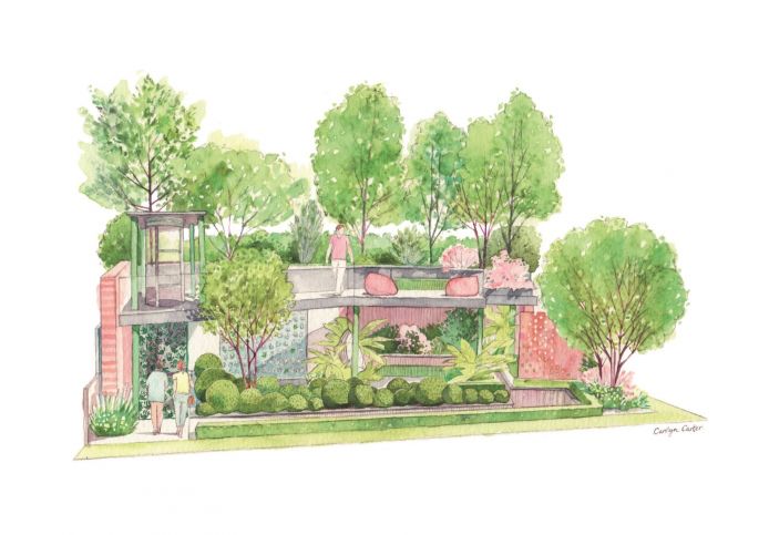 The Greenfingers Charity Garden at the 2019 RHS Chelsea Flower Show