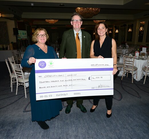 The Horticultural Trades Association raises £14,537.79